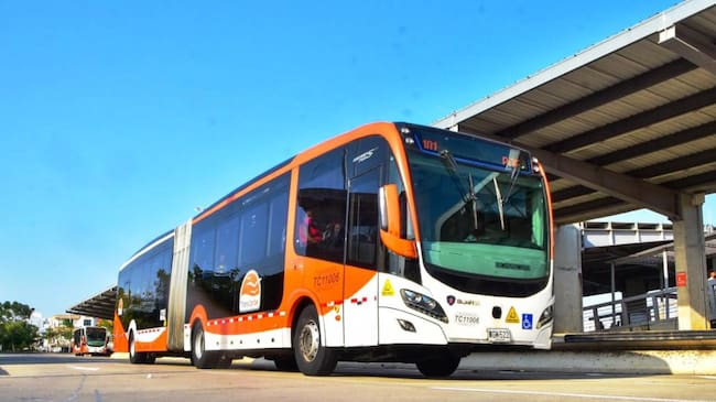 Este viernes 12 de marzo, 74.349 pasajeros se movilizaron en el sistema de los cartageneros