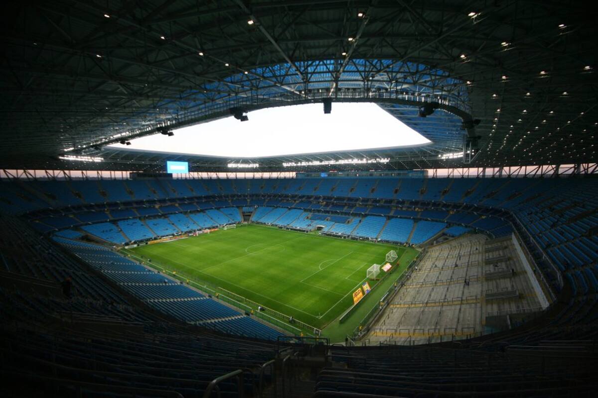 Arena do Grêmio / 60540 espectadores / 5 partidos
