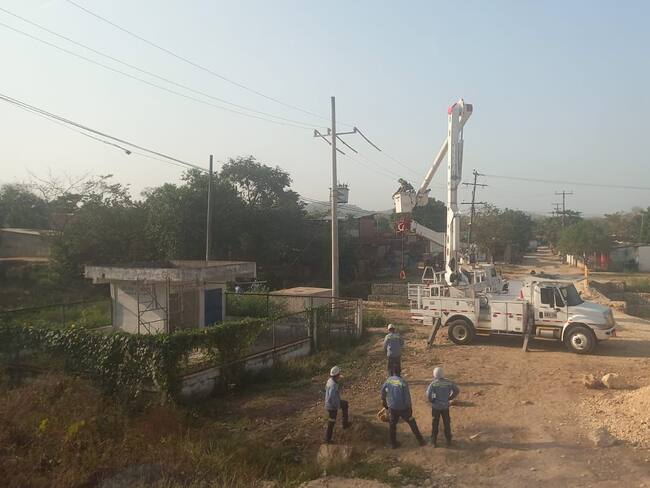 Denuncian abuso de Afinia al dejar sin energía sistema de alcantarillado de Clemencia