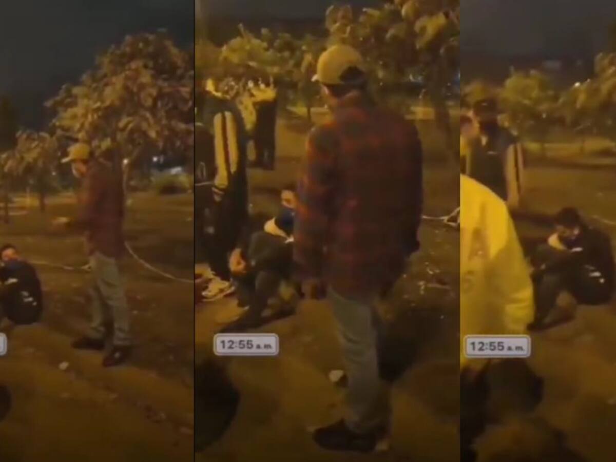 “No sabe nada del país”: joven manifestante es regañado por su padre