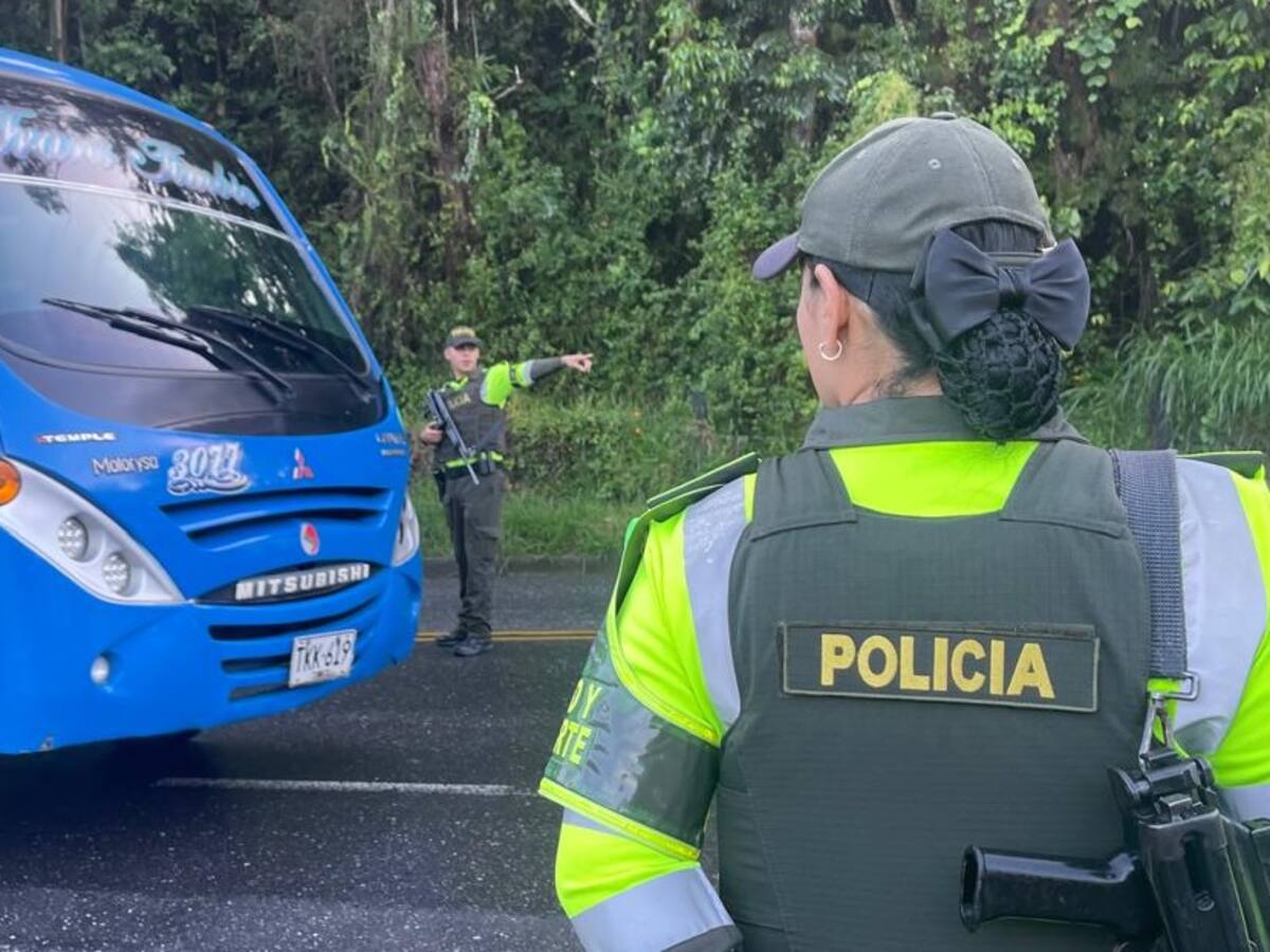 Refuerzan seguridad en la vía Panamericana entre Popayán y Cali