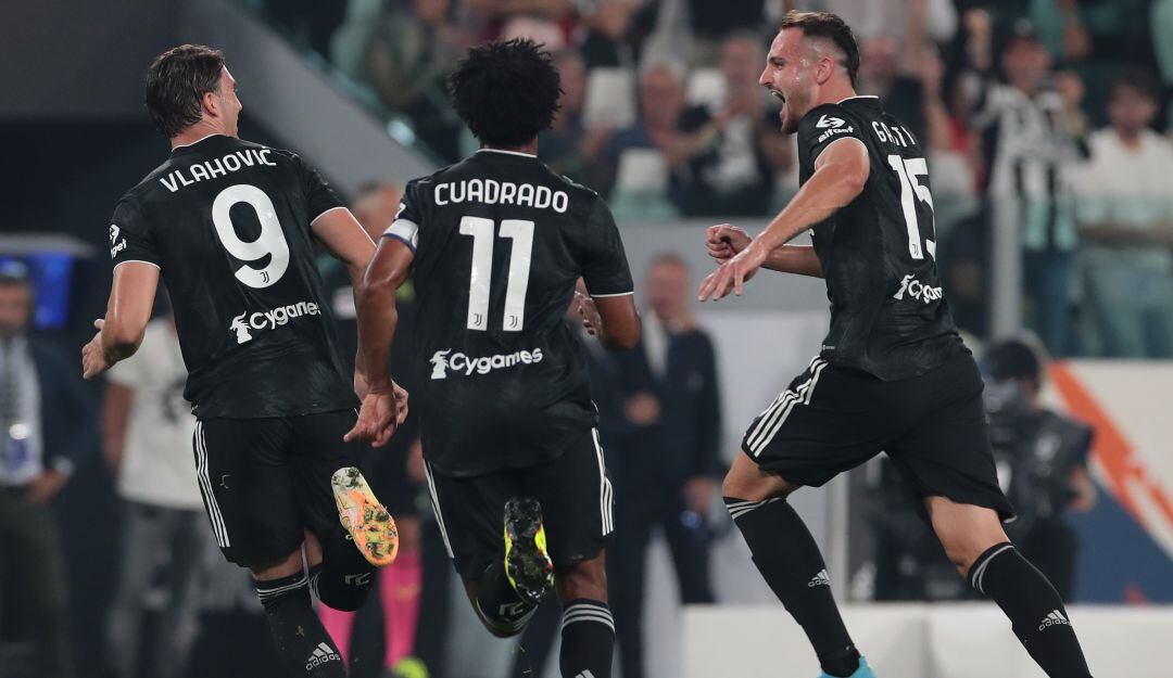 Juventus venció a Spezia en la liga italiana.