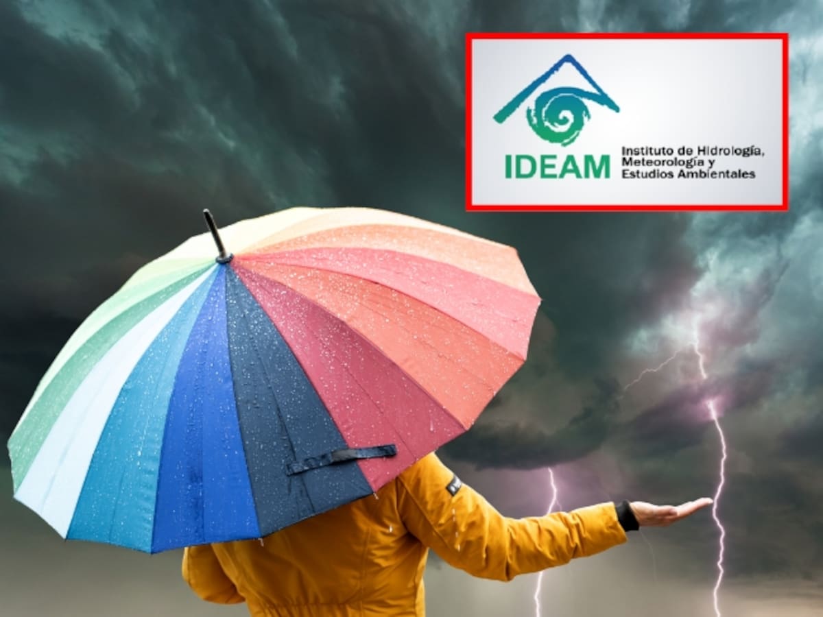 Último reporte del IDEAM: alertas por fuertes lluvias y tormentas 21, 22, 23, 24 y 25 de septiembre