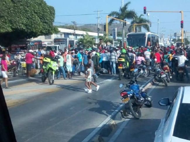 16 días después muere mototaxista que fue arrollado por bus de Transcaribe