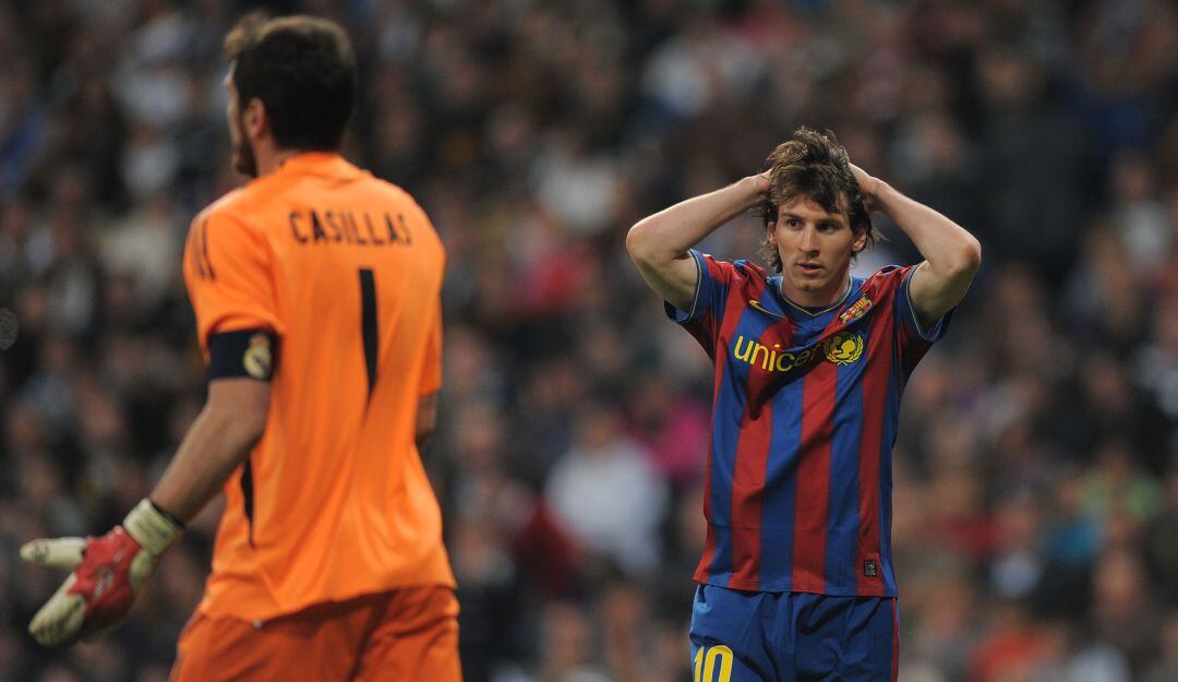 Iker Casillas se enfrentó a Lionel Messi en múltiples oportunidades cuando estaba en el Real Madrid.