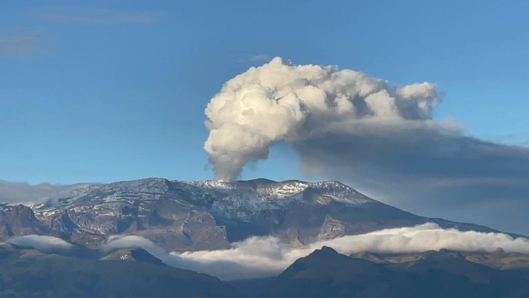 Volcán Nevado del Ruiz /Servicio Geológico Colombiano