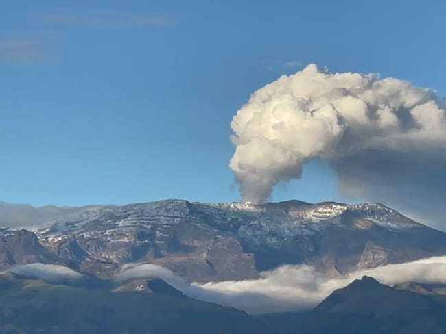 Volcán Nevado del Ruiz /Servicio Geológico Colombiano