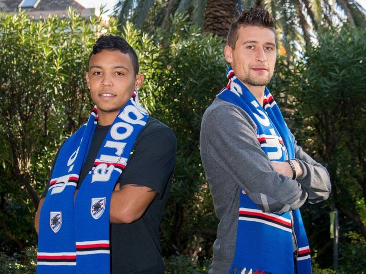 Luis Fernando Muriel, presentado oficialmente como jugador de Sampdoria