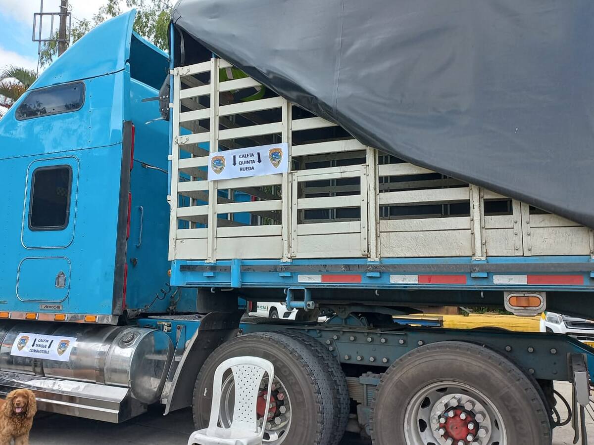 393 kilos de clorhidrato de Cocaína fueron incautados en las vías del Quindío