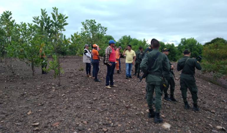 Cerro de la Vaca en Guaranda escogido como posible sitio de evacuación.