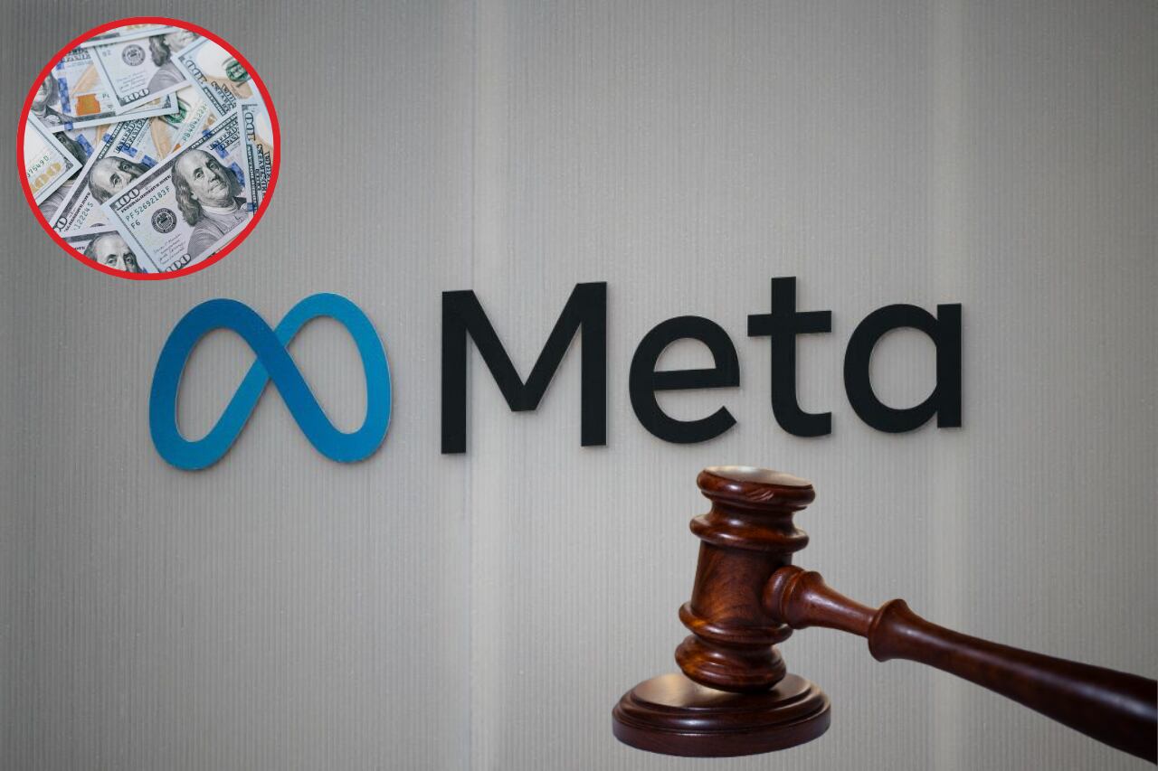 Foto de referencia. Juez, Meta y dólares: Getty Images.