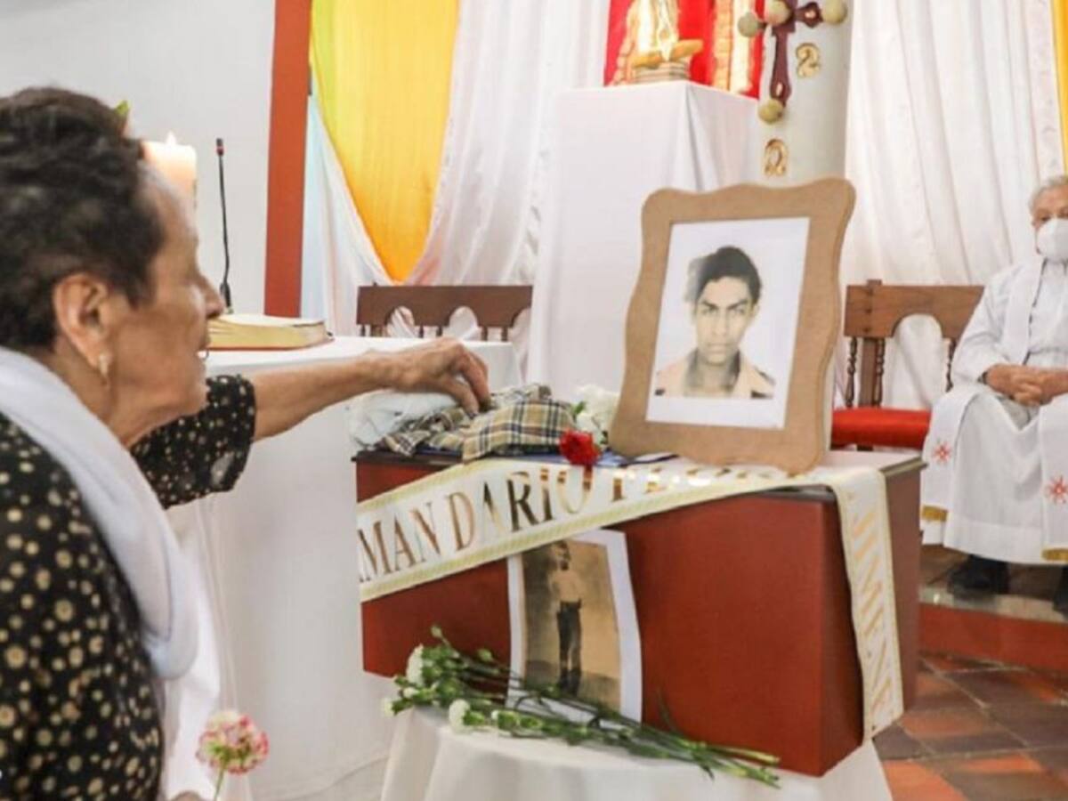 La JEP entregó los restos de un hombre que fue exhumado en Dabeiba