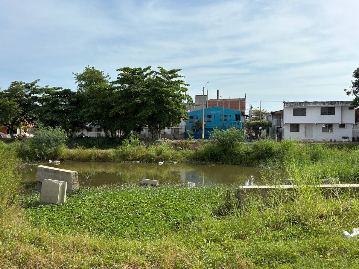 Vecinos de Las Palmeras en Cartagena piden reactivación de obras del box culvert en el Canal Matute