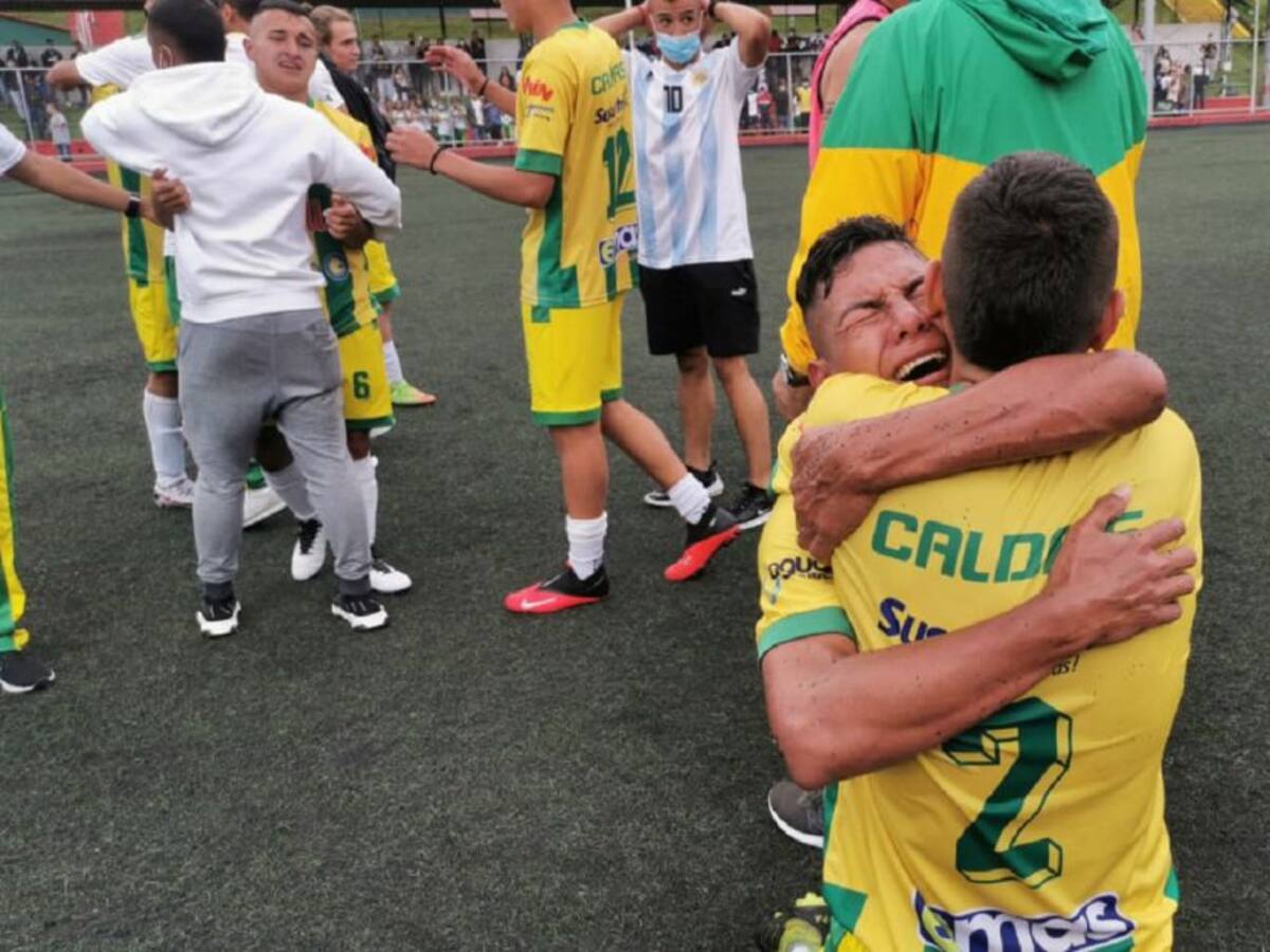 Después de 19 años, la Selección Sub 21 Caldense de Fútbol quedó campeona
