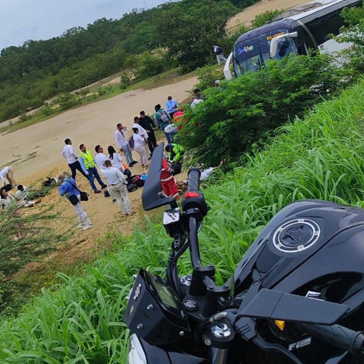 Un muerto y 20 heridos dejó accidente de tránsito en Barú, zona insular de Cartagena