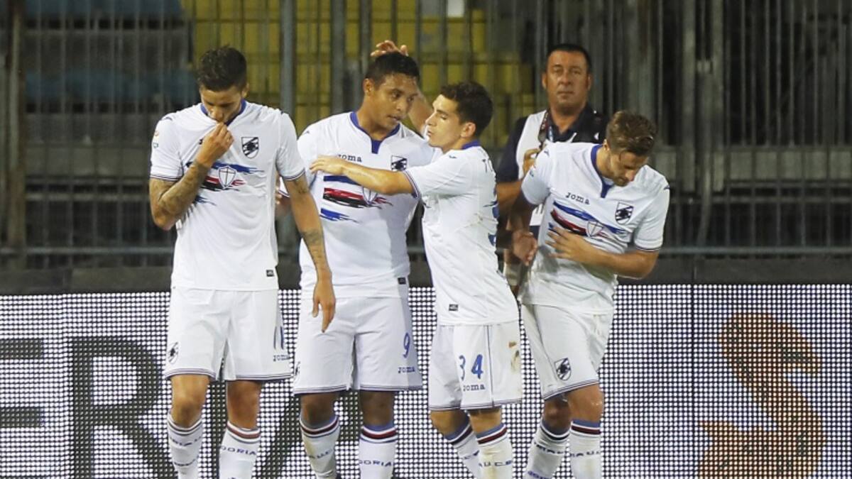 Muriel marca golazo para el triunfo de la Sampdoria