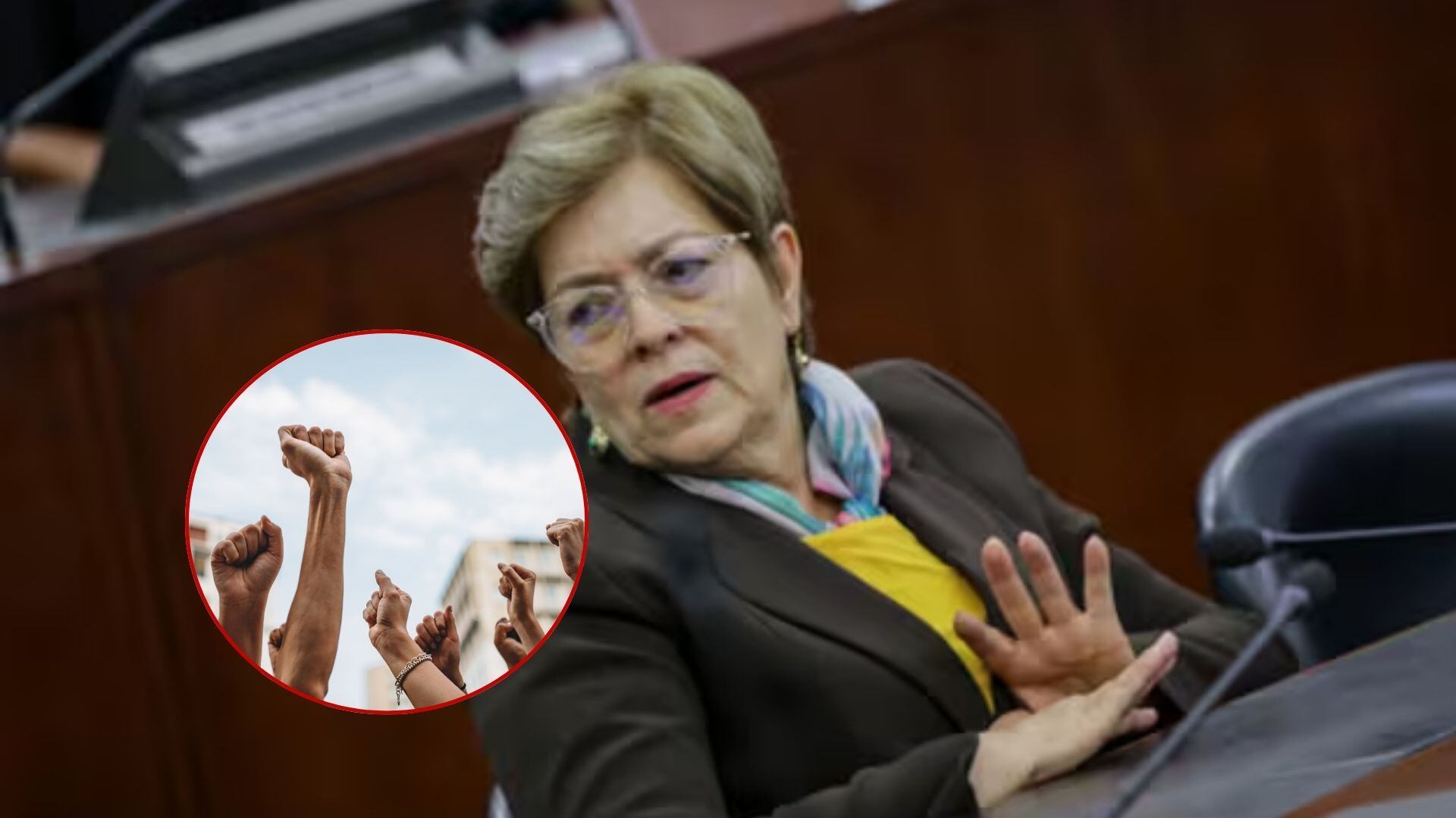 Ministra de Trabajo - Huelga - Colprensa y Getty Images