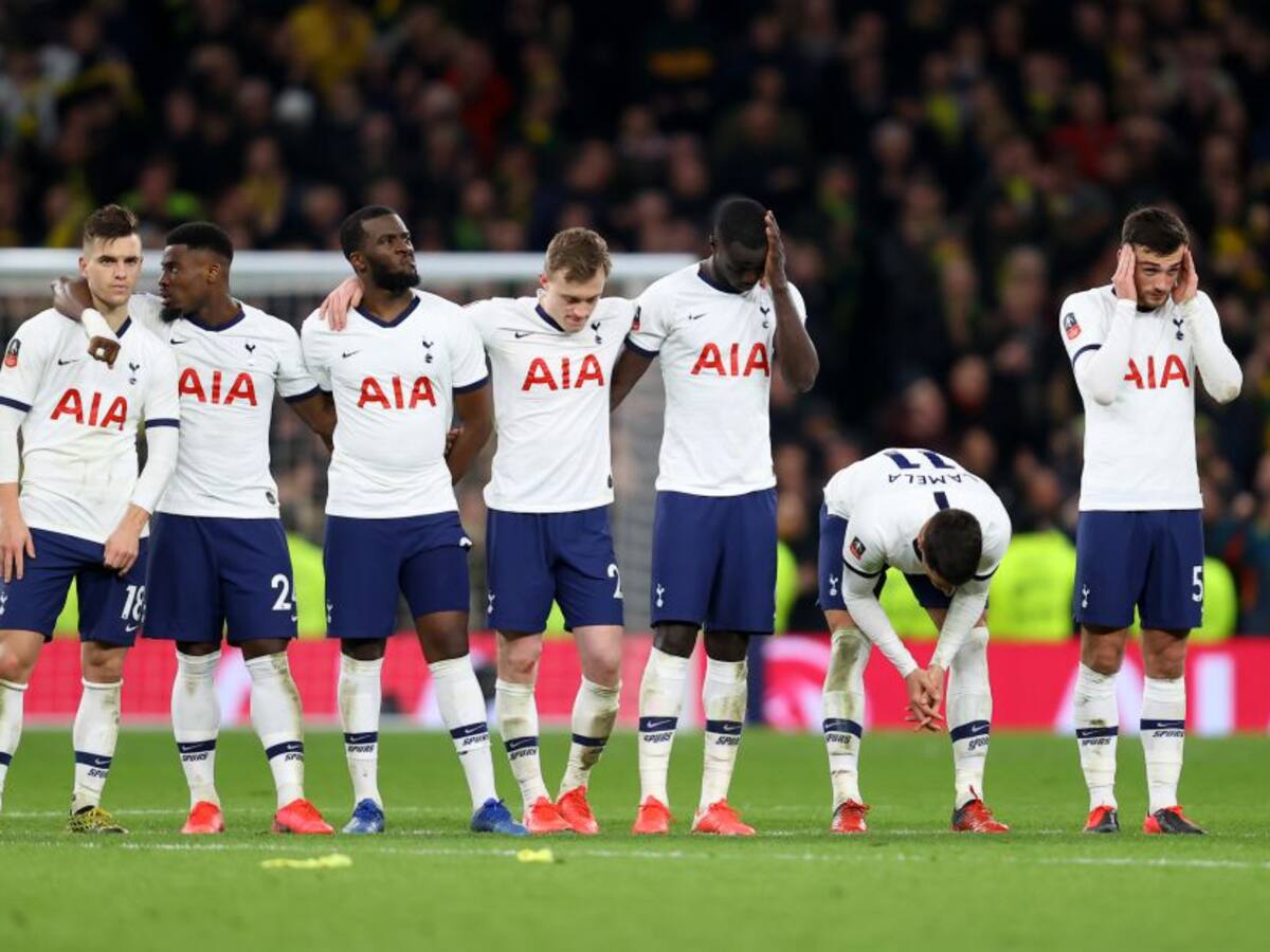 ¡Con las manos vacías! Tottenham, eliminado de la FA Cup