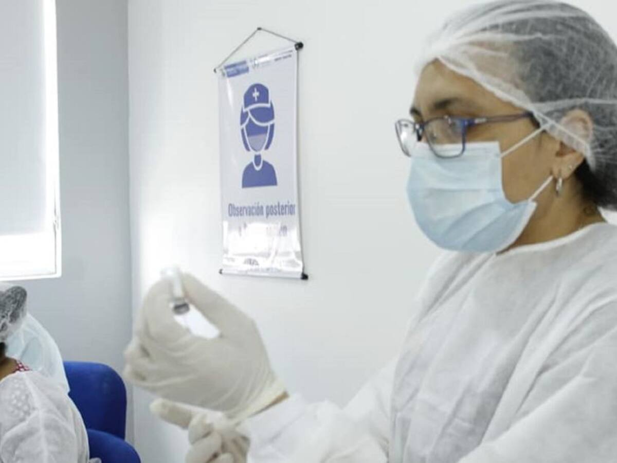 En El Carmen de Bolívar ya están vacunando a mayores de 12 años