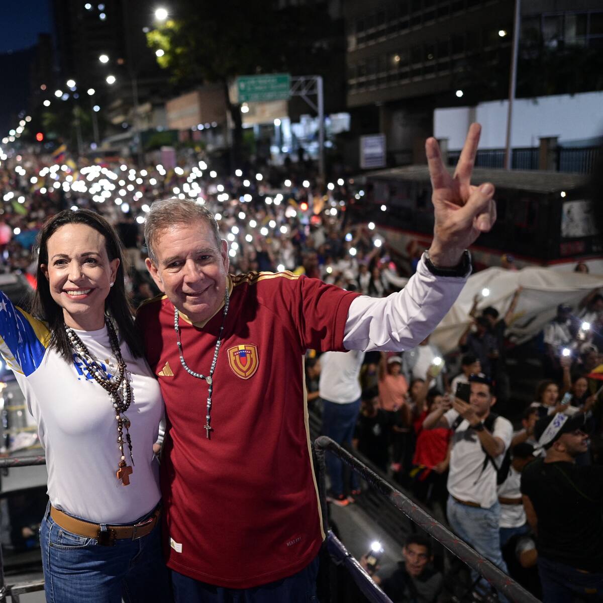 Machado dice que el 73 % de las actas dan la victoria a Edmundo González en las elecciones