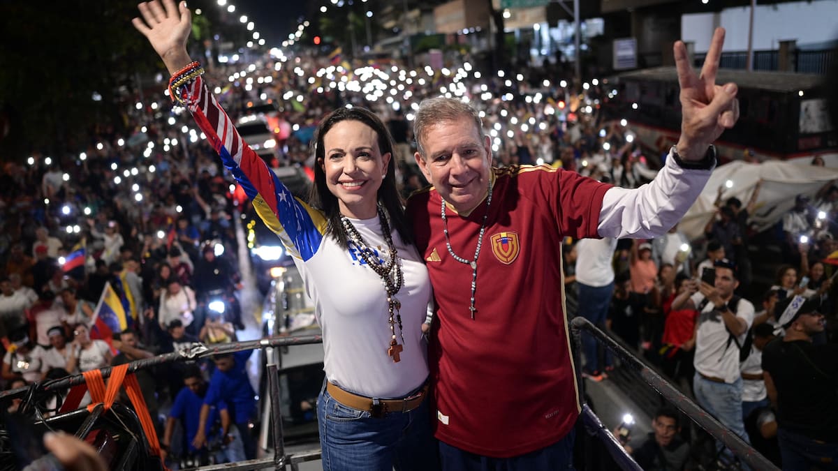 Machado dice que el 73 % de las actas dan la victoria a Edmundo González en las elecciones
