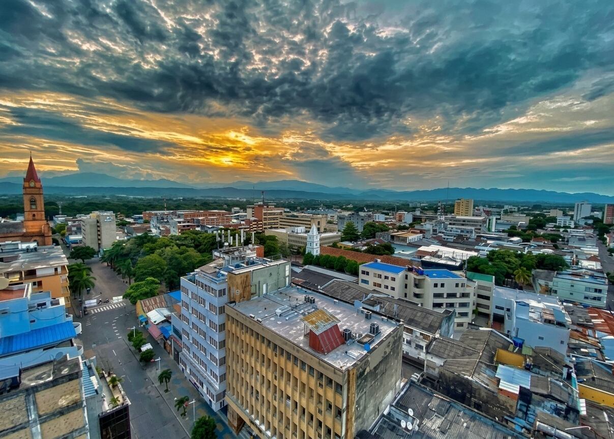 Neiva enfrenta retos en la infraestructura vial y la cultura ciudadana. Foto Redes Sociales