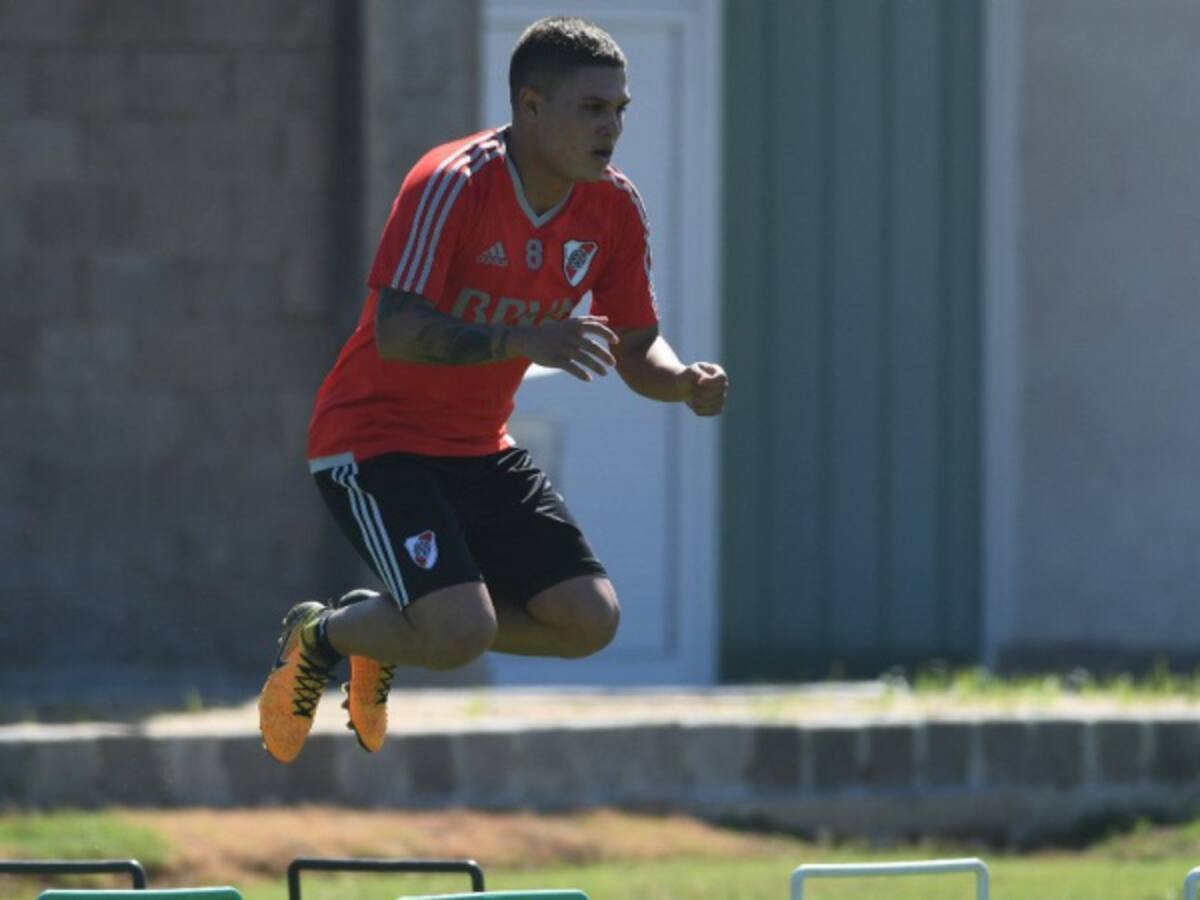 Juan Fernando Quintero se entrenó con River Plate