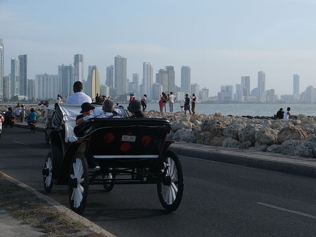 Turismo en Cartagena. Foto: Kaveh Kazemi/Getty Images.