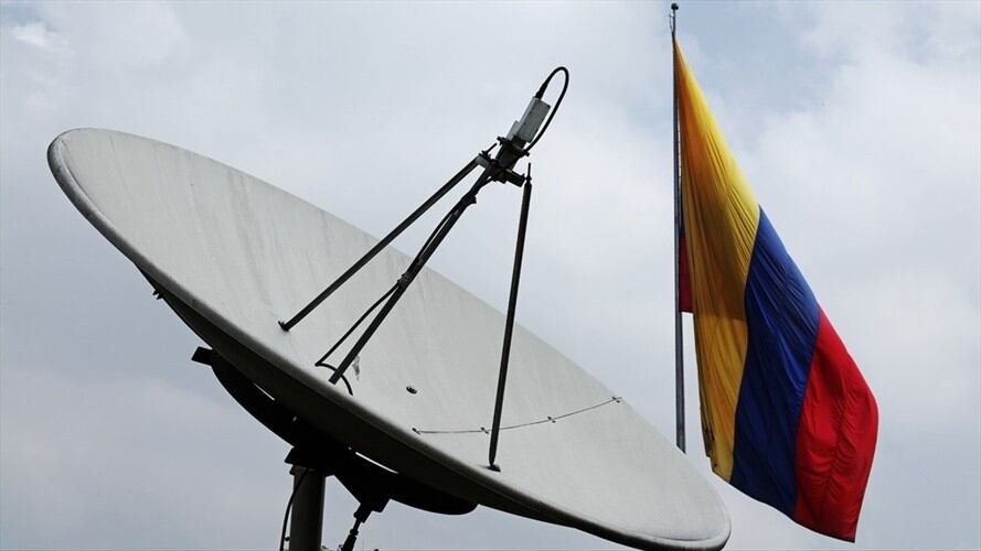 Sátelite en Colombia. Foto: Flickr/ ProMinisterio TIC.