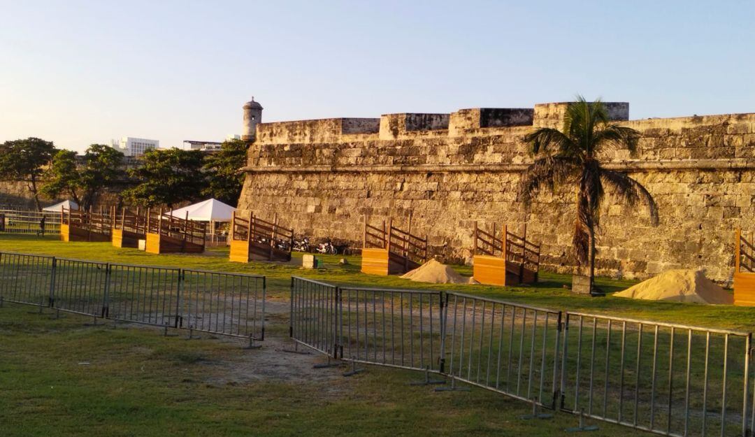 Cabalgata en Cartagena