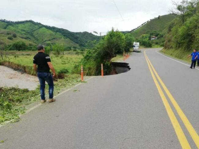 Continúan las afectaciones en la vía Risaralda - Chocó