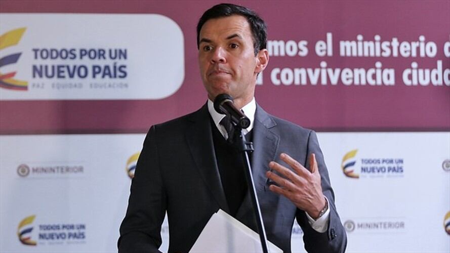 El ministro del Interior, Guillermo Rivera. Foto: Colprensa