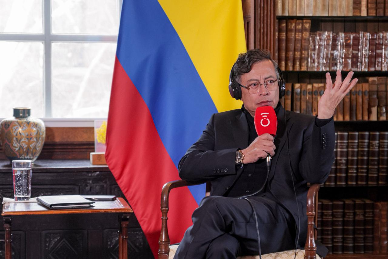 Presidente Gustavo Petro. Foto: Caracol Radio.