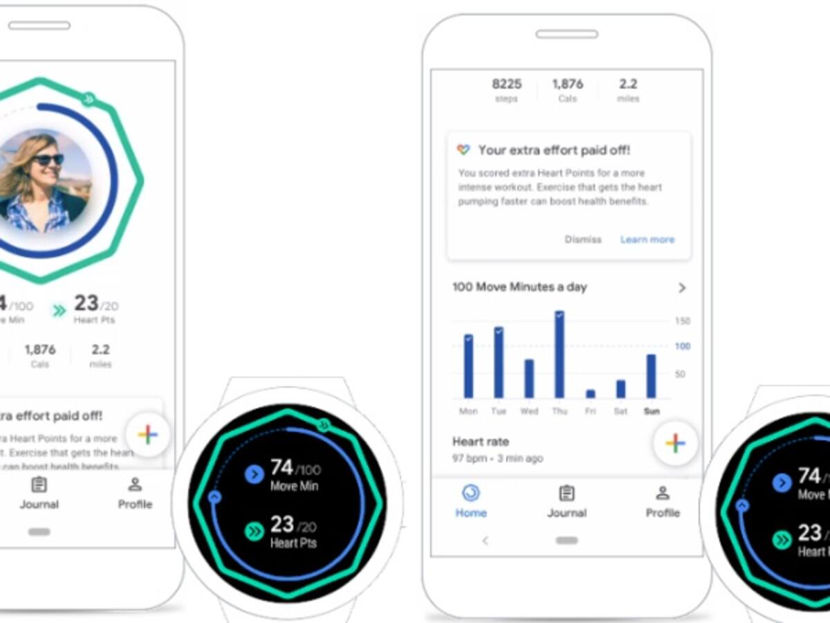 Cambios pequeños y saludables de la mano de Google Fit