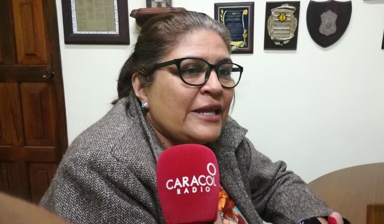 Isabel Castillo Zambrano presidenta de la Cámara de Comercio de San Antonio del Táchira