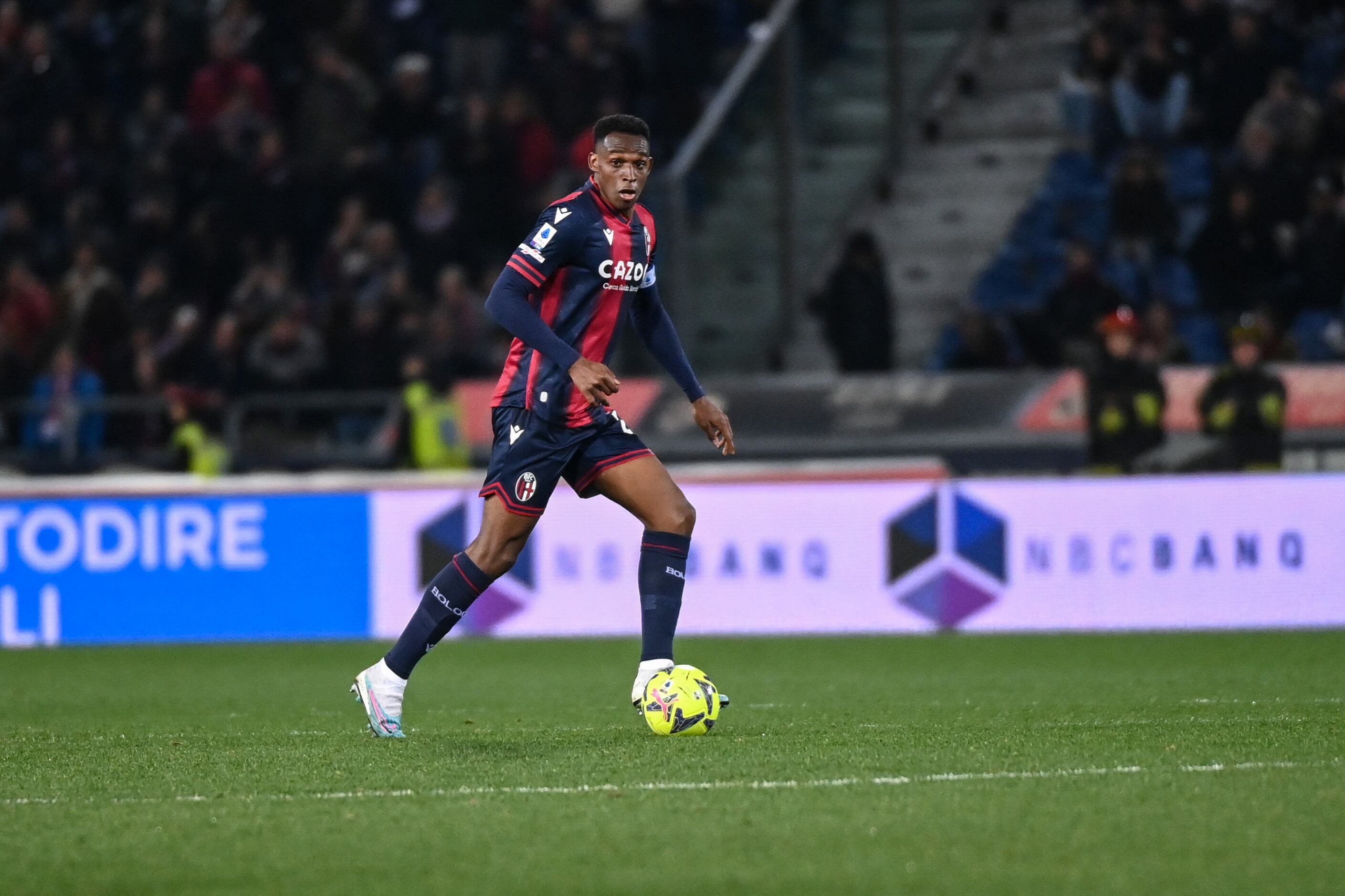 Jhon Janer Lucumí fue nuevamente titular con el Bologna en Serie A. (Photo by Gianluca Ricci/LiveMedia/NurPhoto via Getty Images)