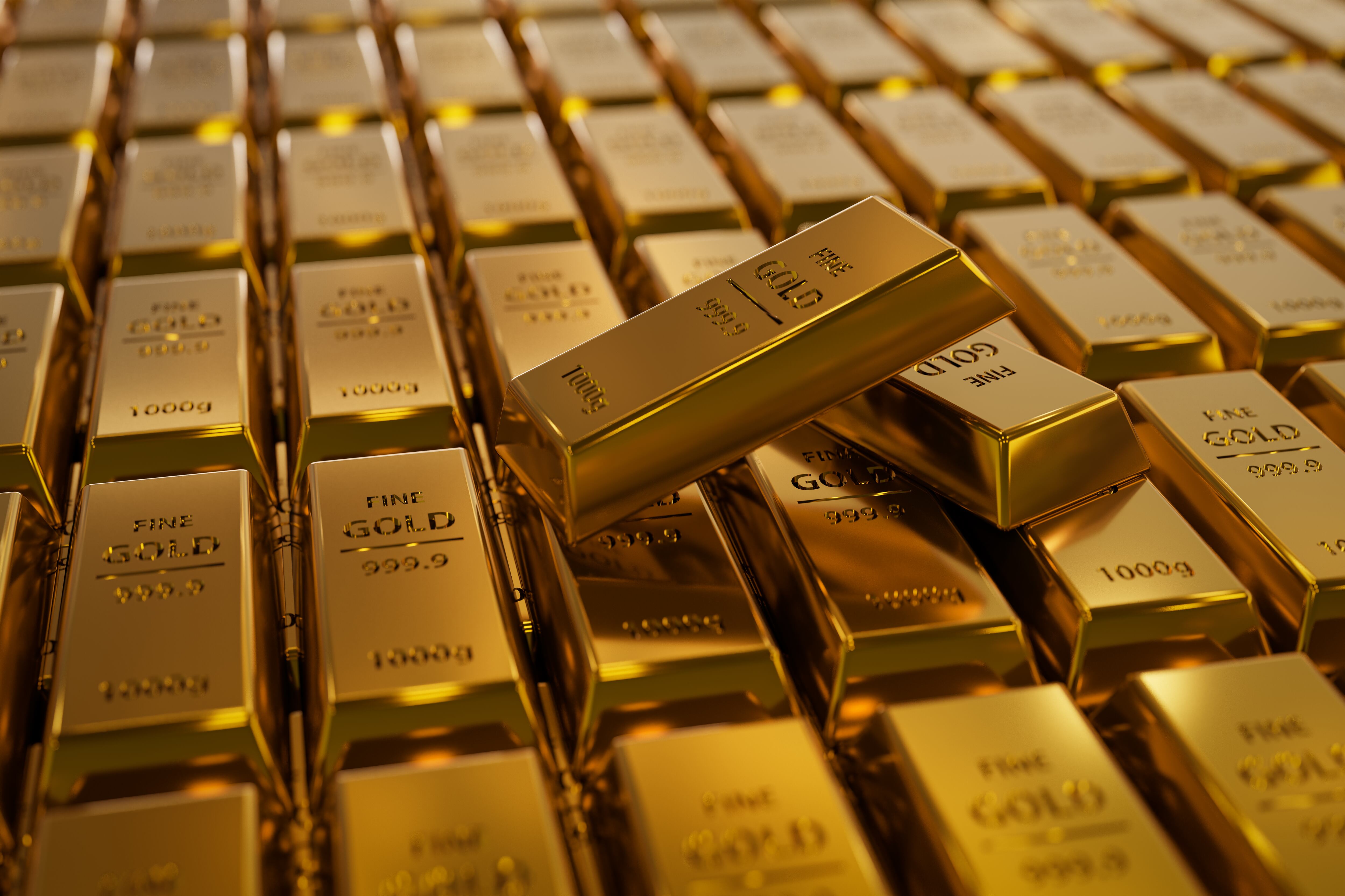Lingotes de oro | Foto: GettyImages