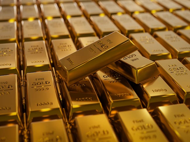 Lingotes de oro | Foto: GettyImages