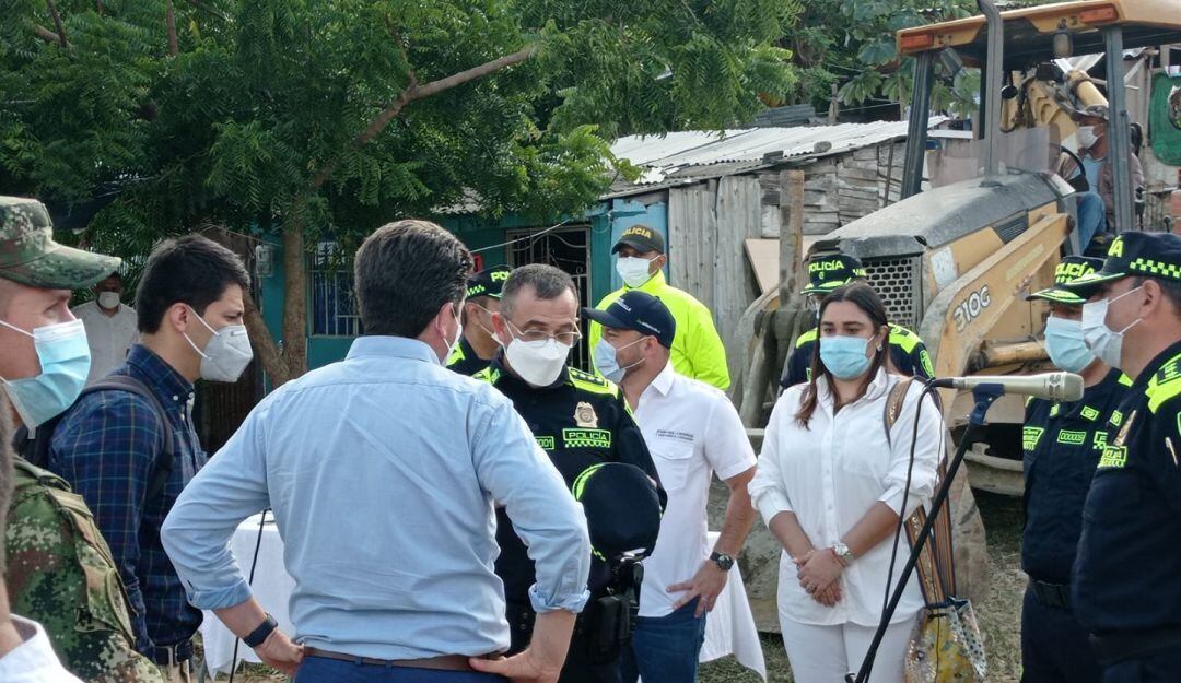 Ministro de Defensa Diego Molano