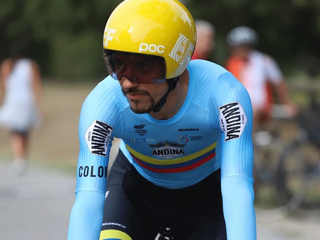 Daniel Martínez abre la participación de Colombia en el Mundial de ciclismo