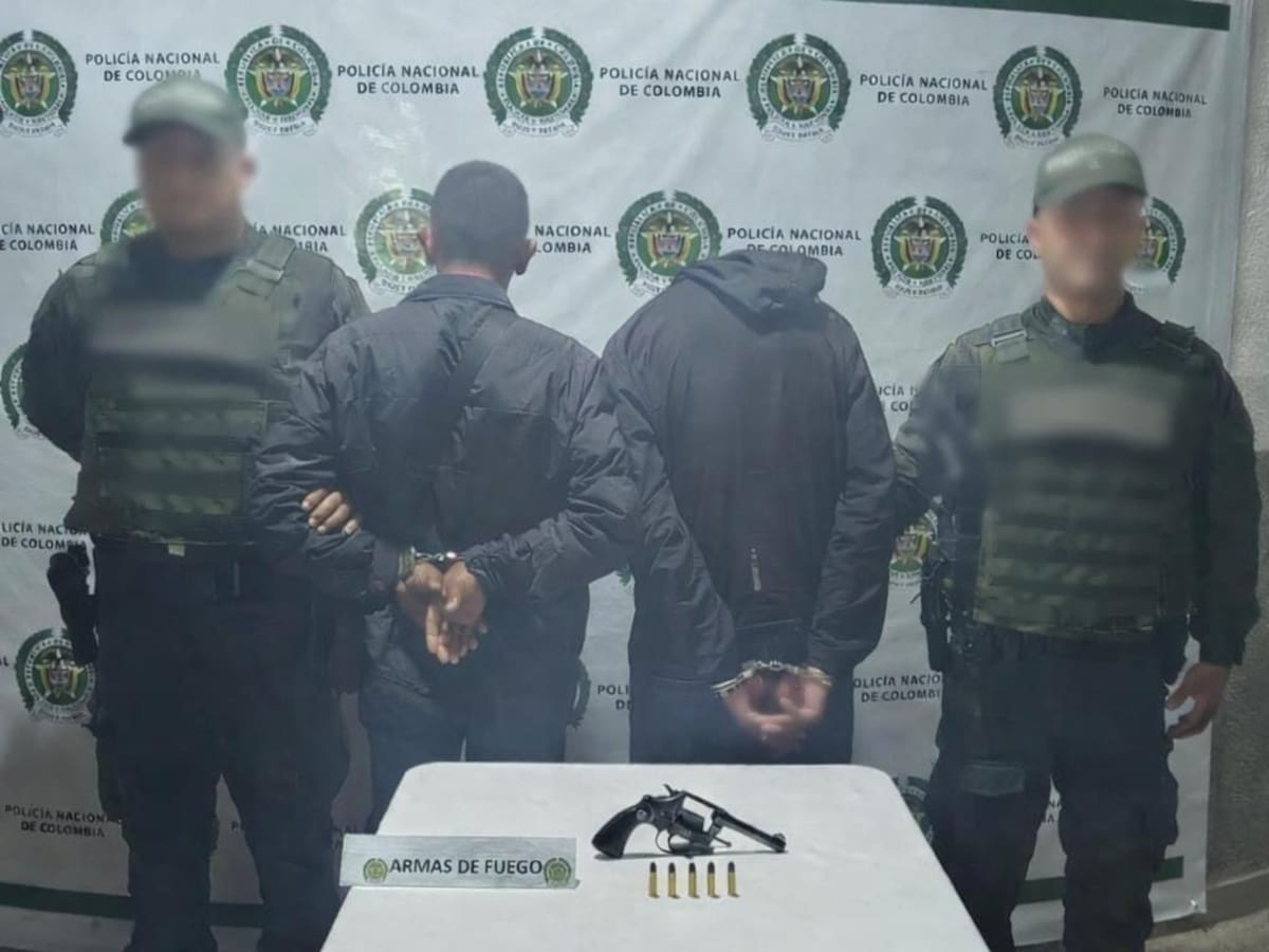 Capturan a alias ‘Brayan’ y ‘Marihuana’ con arma de fuego en Soplaviento