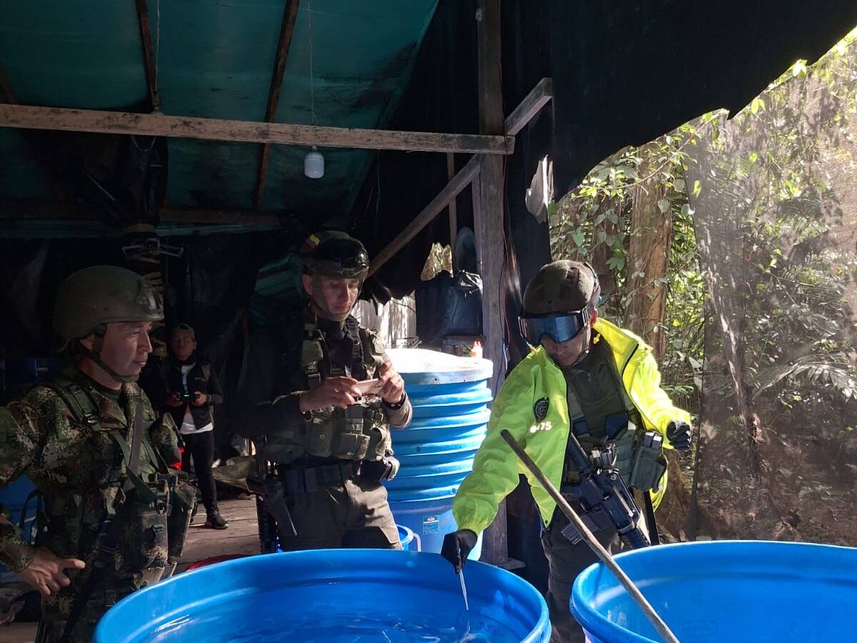 FFMM desmantelaron el mayor laboratorio de cocaína de los últimos tiempos