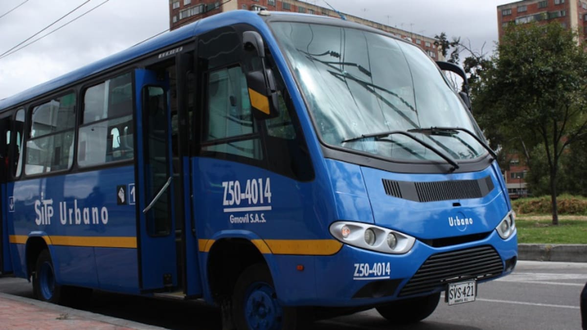 Cristian Forigua, hijo de Flaminio Forigua, un conductor del Sistema Integrado de Transporte Público (SITP)