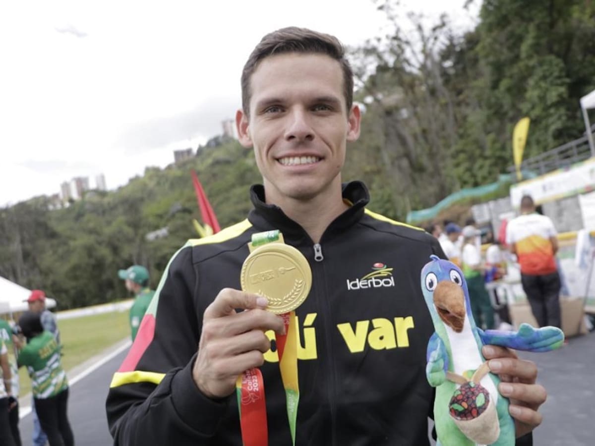 Patinador Andrés Jiménez le dio dos medallas de oro a Bolívar en los Juegos Nacionales