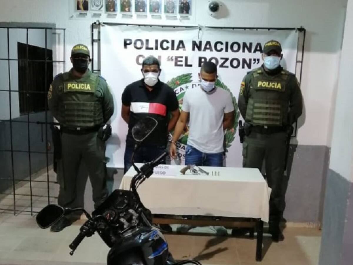 Nueve capturados por porte ilegal de armas de fuego en Cartagena