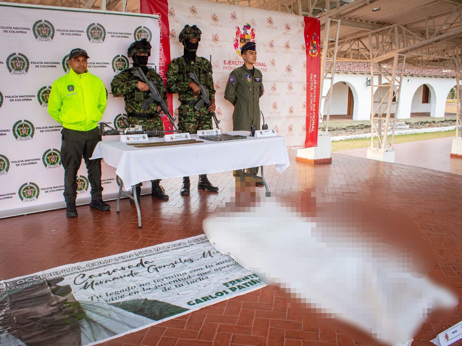 El Ejército reportó la muerte de cuatro presuntos disidentes tras combates en el Cauca. Foto: Ejército Nacional.