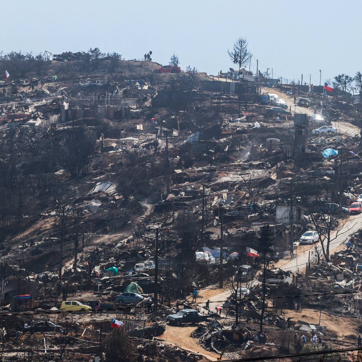 Personas que no estamos en albergues no tenemos ningún tipo de ayuda: Víctima de incendios en Chile