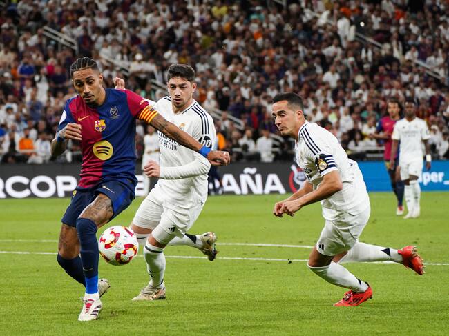 Barcelona goleó 5-2 al Real Madrid en la final de la Supercopa de España. (Photo by Ismael Adnan/SOPA Images/LightRocket via Getty Images)