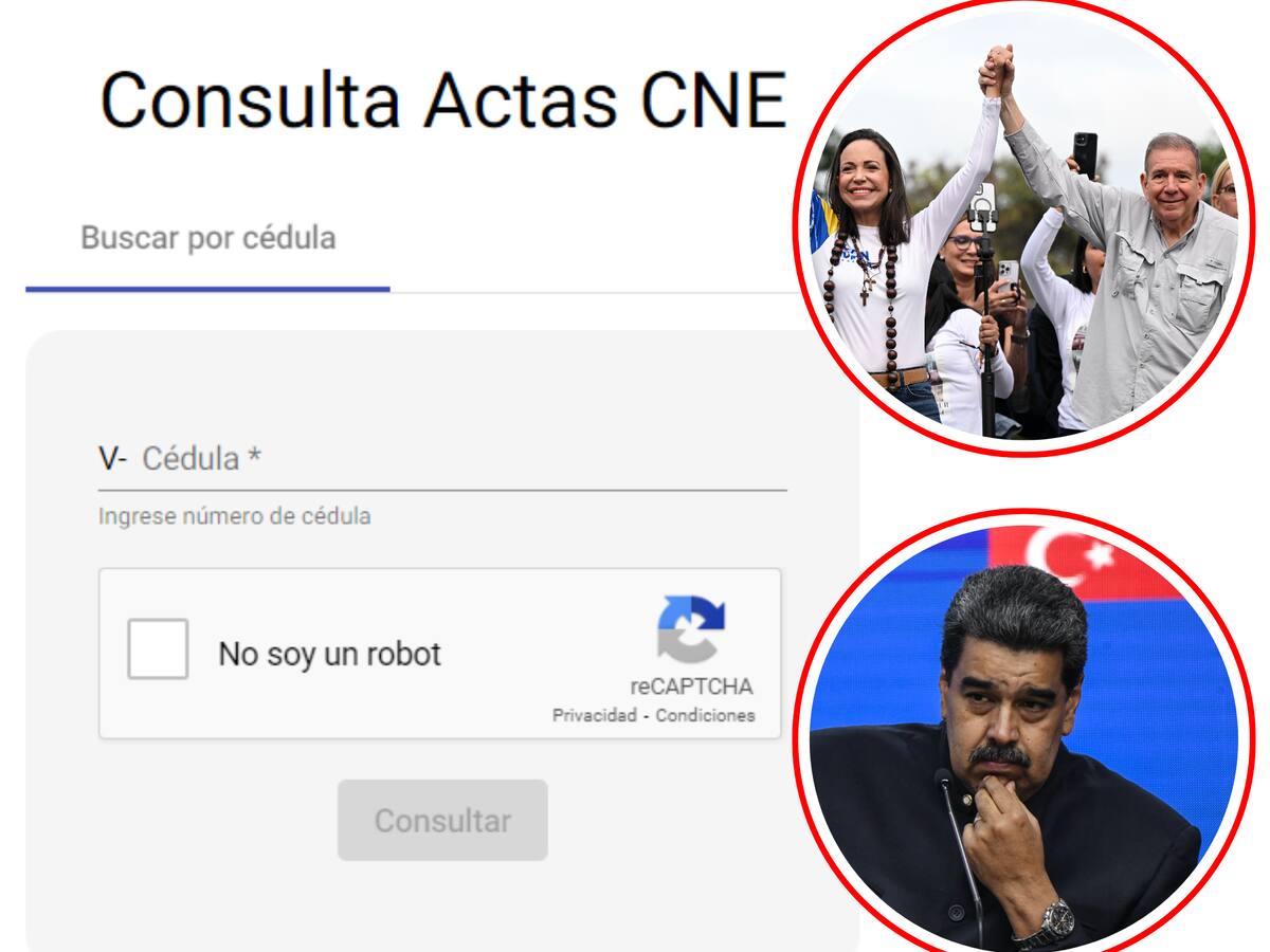 Elecciones Venezuela: así es la página en la que puede verificar las actas de votación
