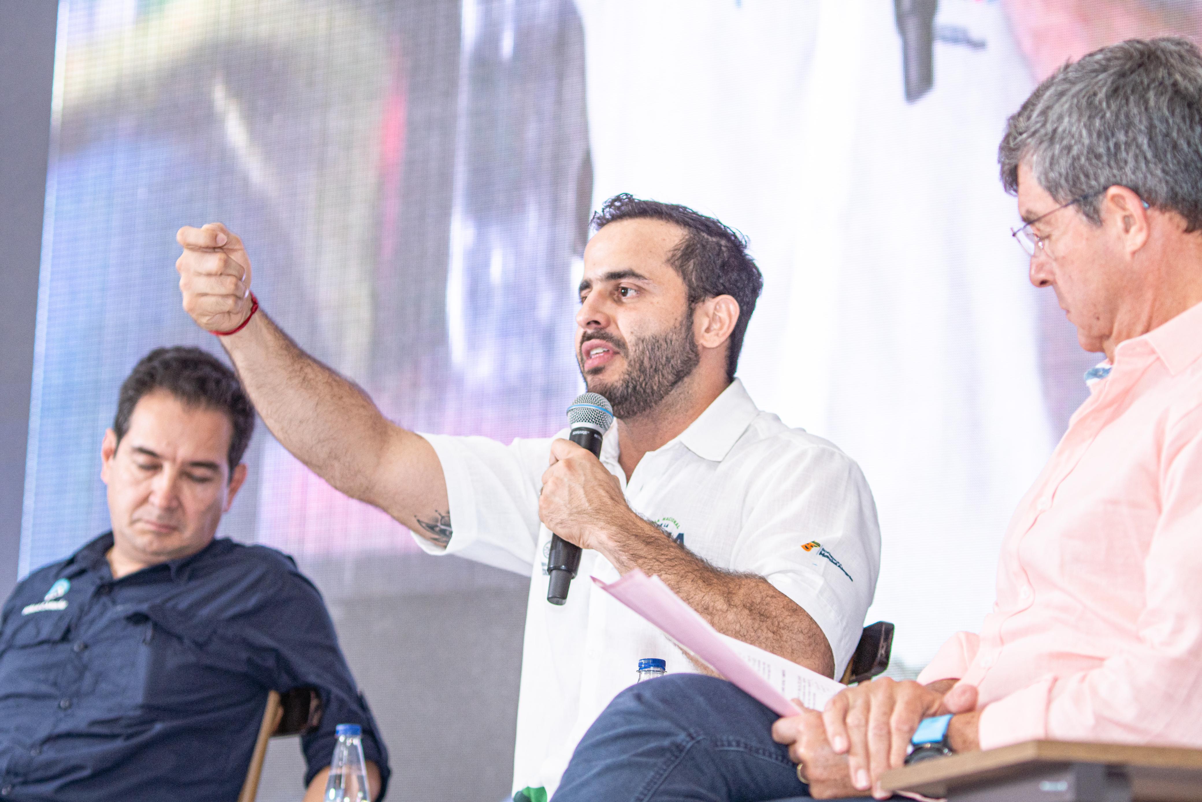 El gobernador Erasmo Zuleta Bechara en el Foro Córdoba Más Sostenible.